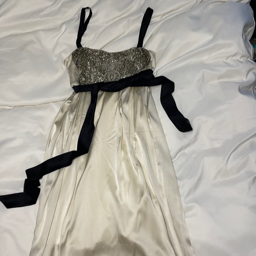 Maria Bianca Nero Dress in Cream Size Small